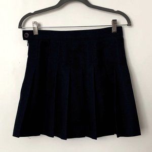 american apparel mini skirt pleated school NWOT